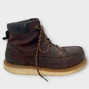 Irish Setter Men's Ashby 83606 Brown Leather Aluminum Toe‎ Work Boots Size 14 D